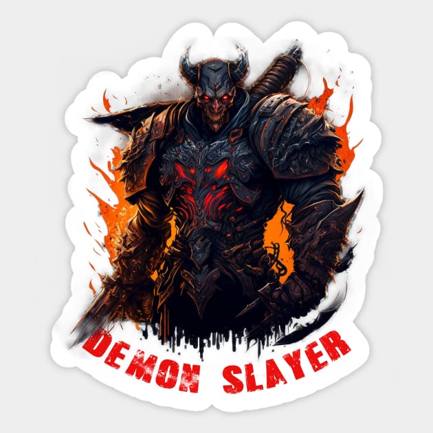 Demon Slayer Sticker by Abili-Tees